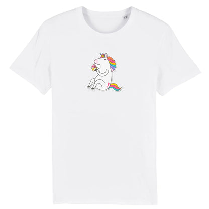 T shirt Unisex Licorne s'assoit