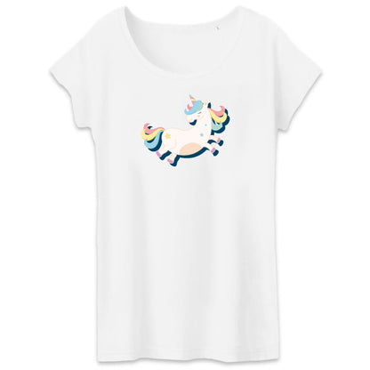 T shirt Femme Licorne adorable