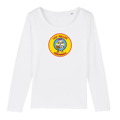 T shirt Manches longues Femme Los Pollos Hermanos Breaking Bad