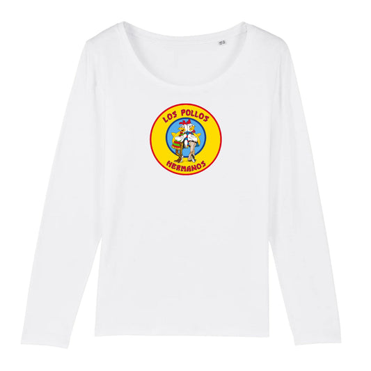 T shirt Manches longues Femme Los Pollos Hermanos Breaking Bad