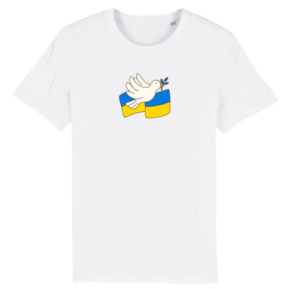 T shirt Unisex Ukraine appel à la paix