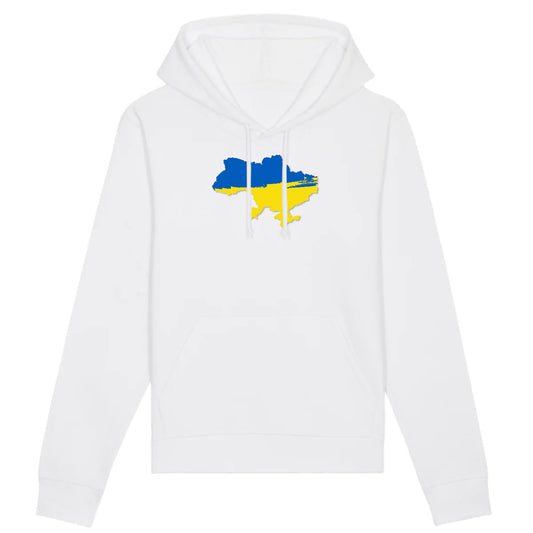 Sweat à capuche Ukraine carte