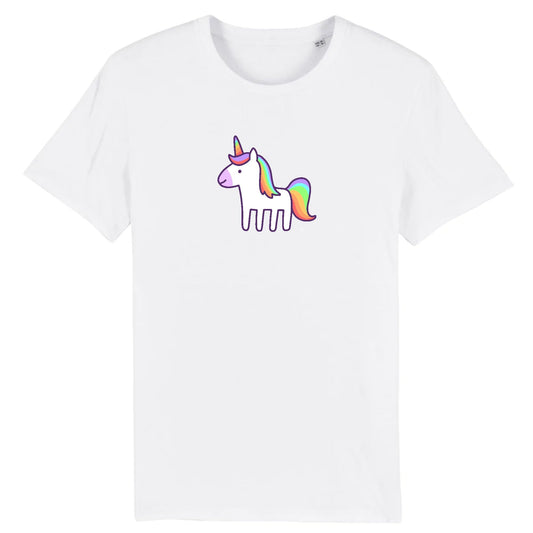 T shirt Unisex Licorne Arc en ciel
