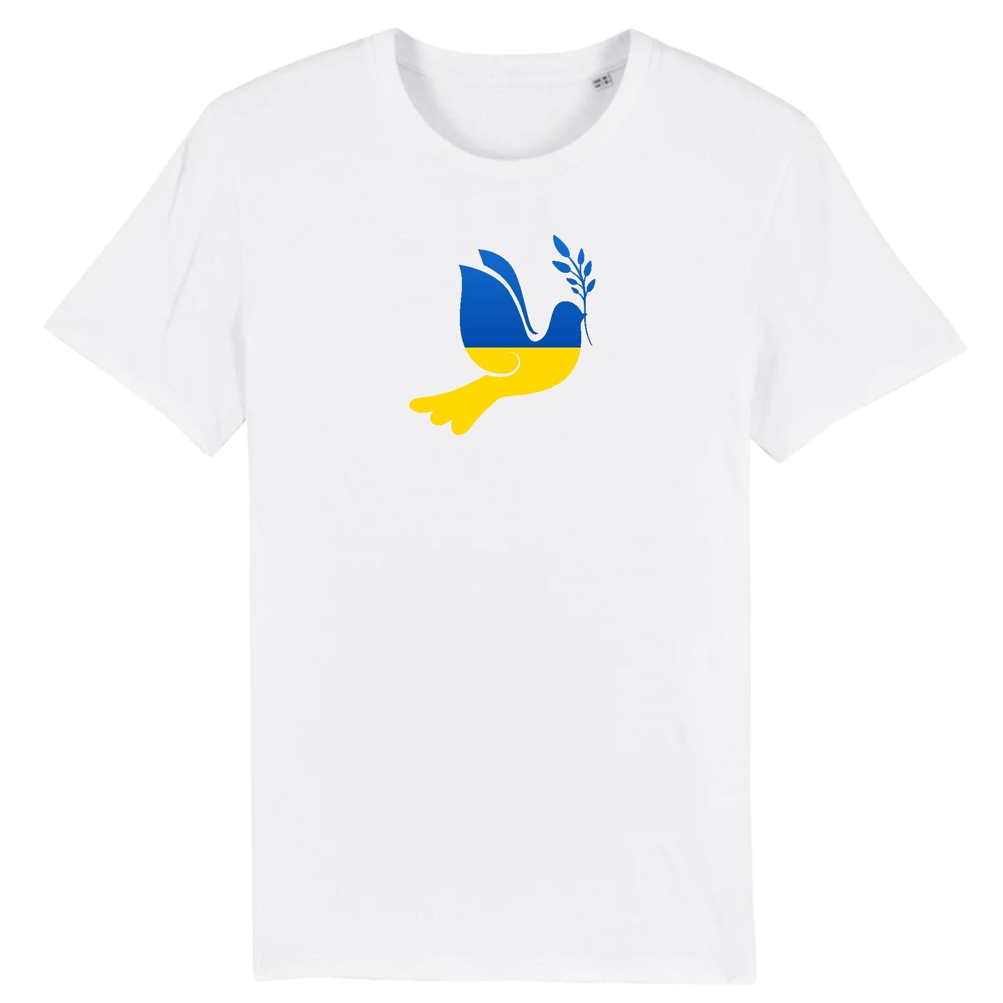 T shirt Unisex Ukraine Colombe de la Paix