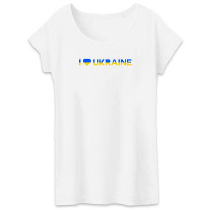T shirt Femme I Love Ukraine