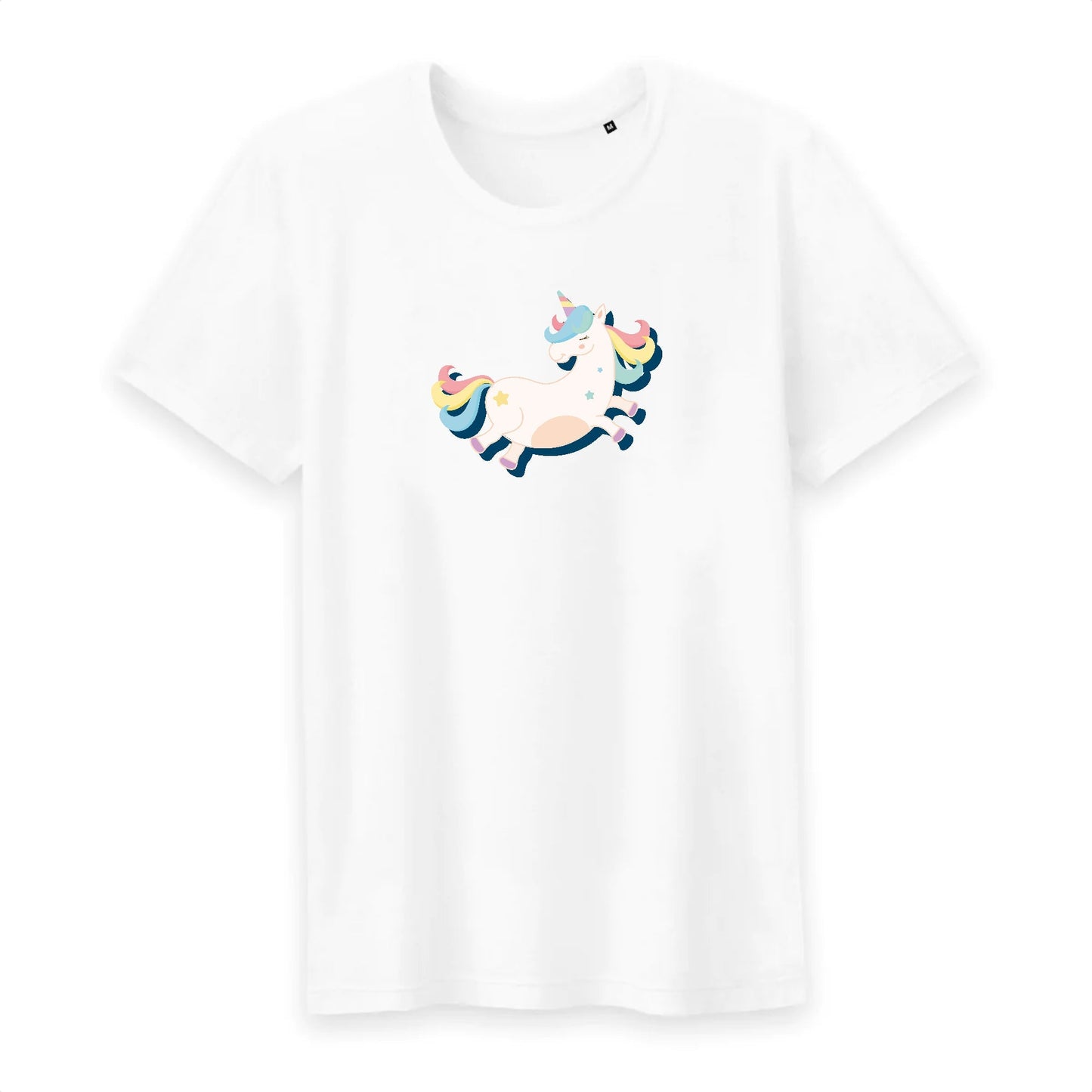 T shirt homme col rond Licorne adorable