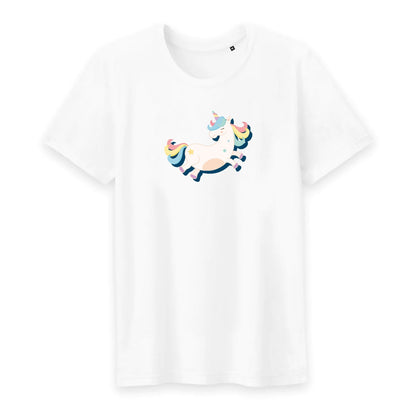 T shirt homme col rond Licorne adorable