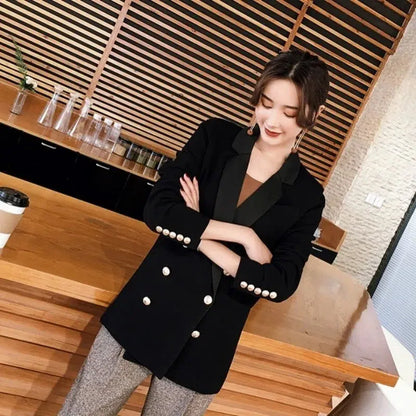 Blazer double boutonnage femme