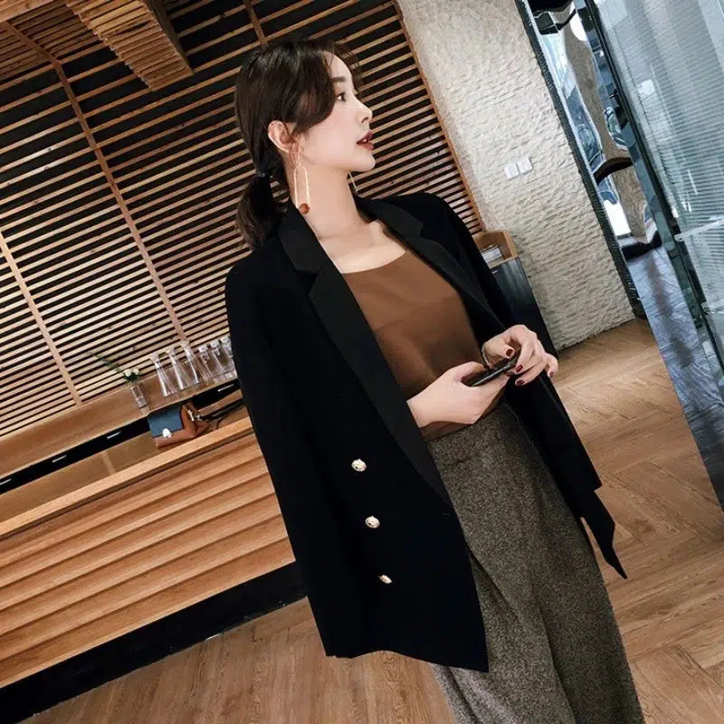 Blazer double boutonnage femme