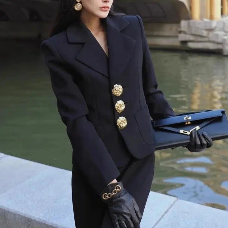 Blazer luxe femme
