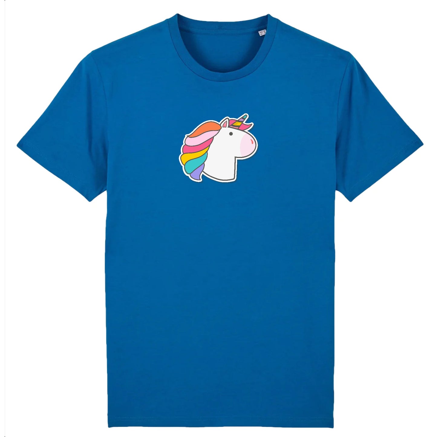 T shirt Unisex Licorne visage