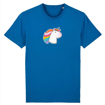 T shirt Unisex Licorne visage