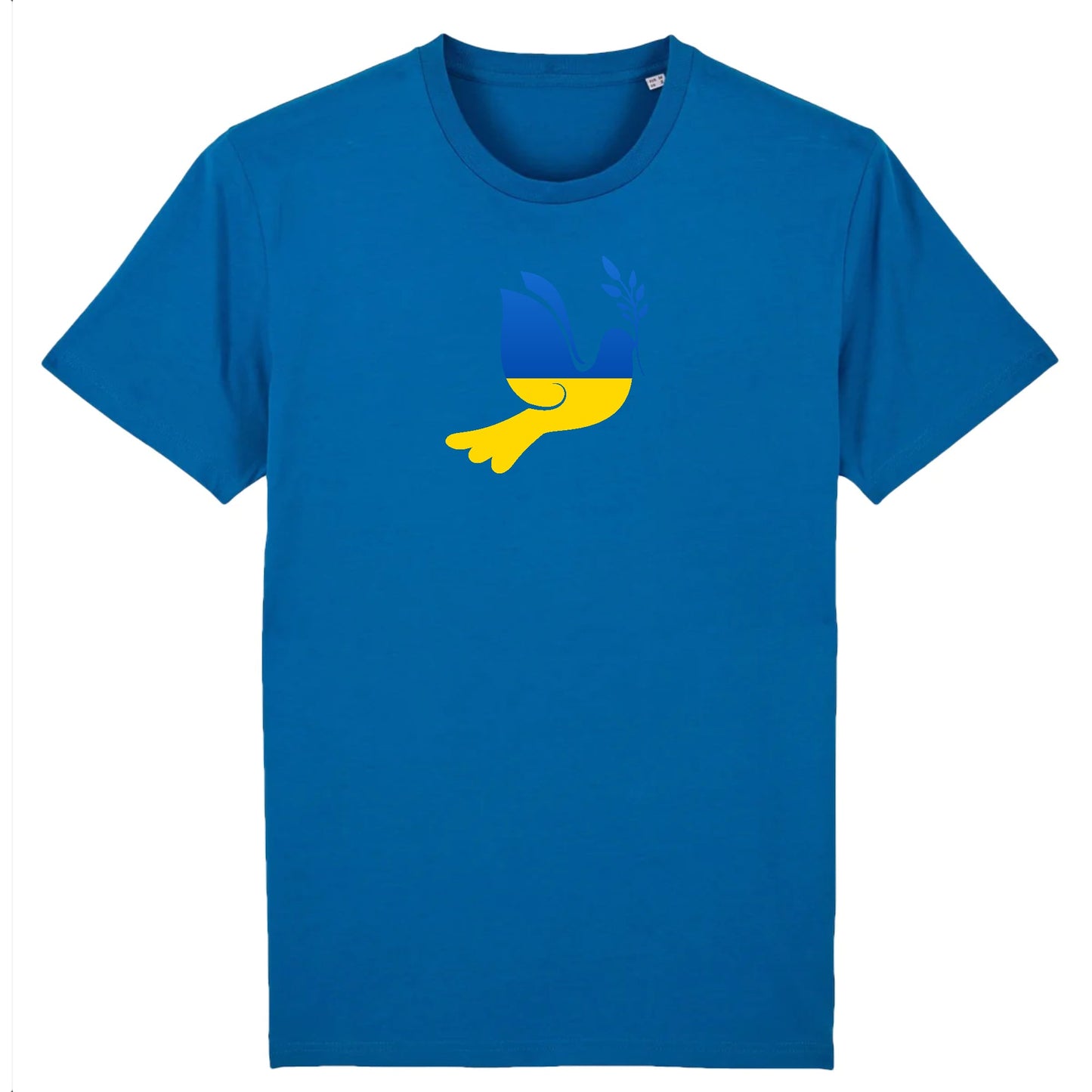 T shirt Unisex Ukraine Colombe de la Paix
