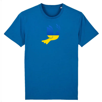 T shirt Unisex Ukraine Colombe de la Paix
