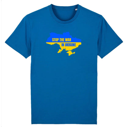 T shirt Unisex Ukraine carte du pays