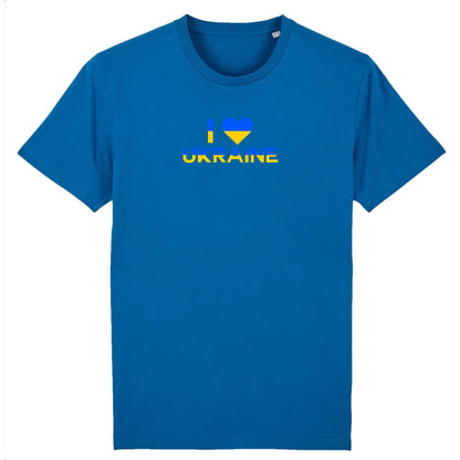 T shirt Unisex J'aime l'Ukraine