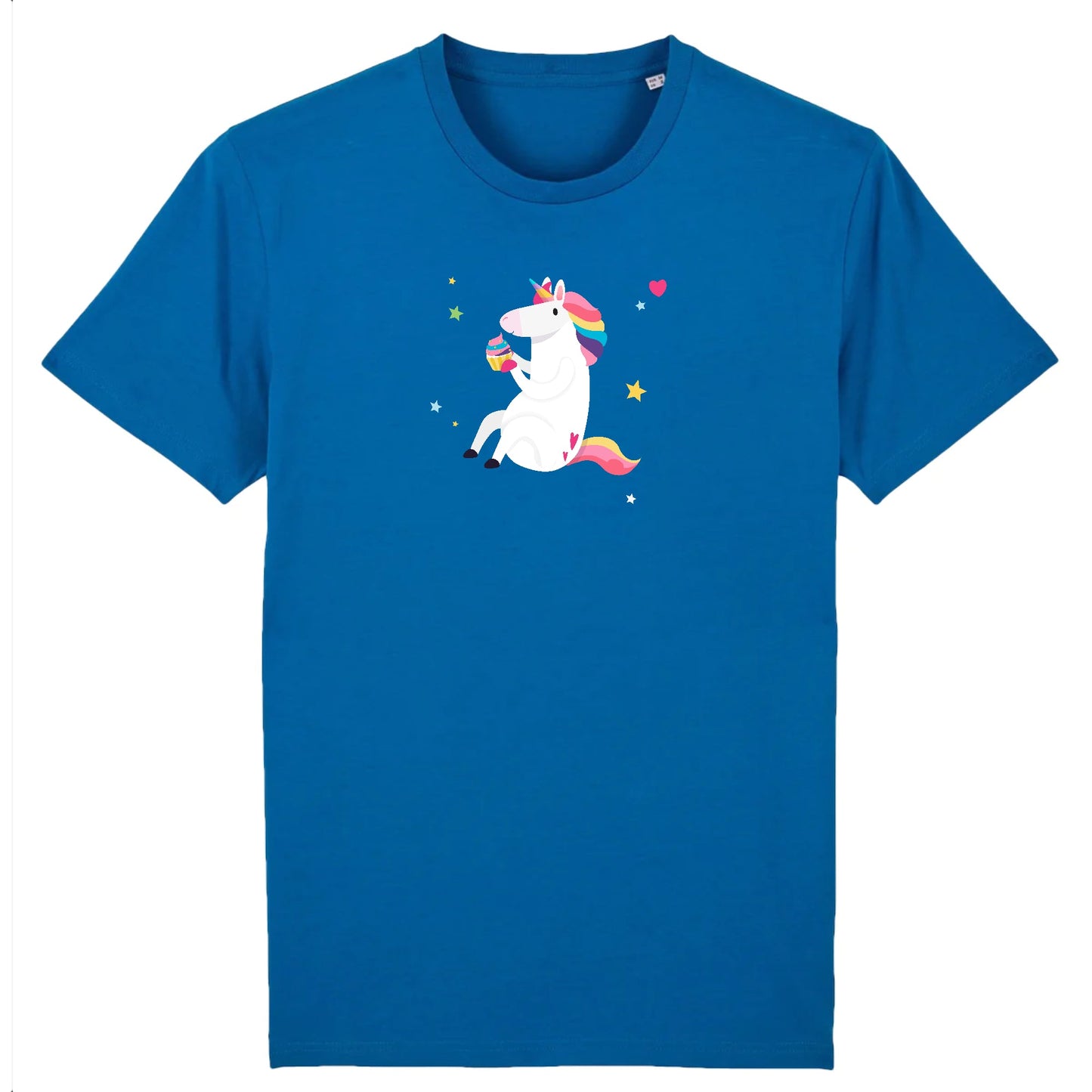 T shirt Unisex Licorne avec cupcake