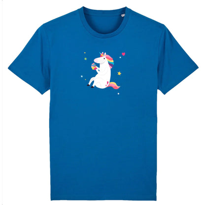 T shirt Unisex Licorne avec cupcake