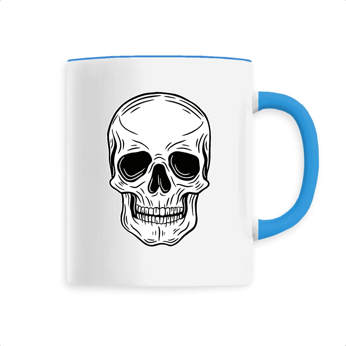 Mug Tête de Mort Blanche