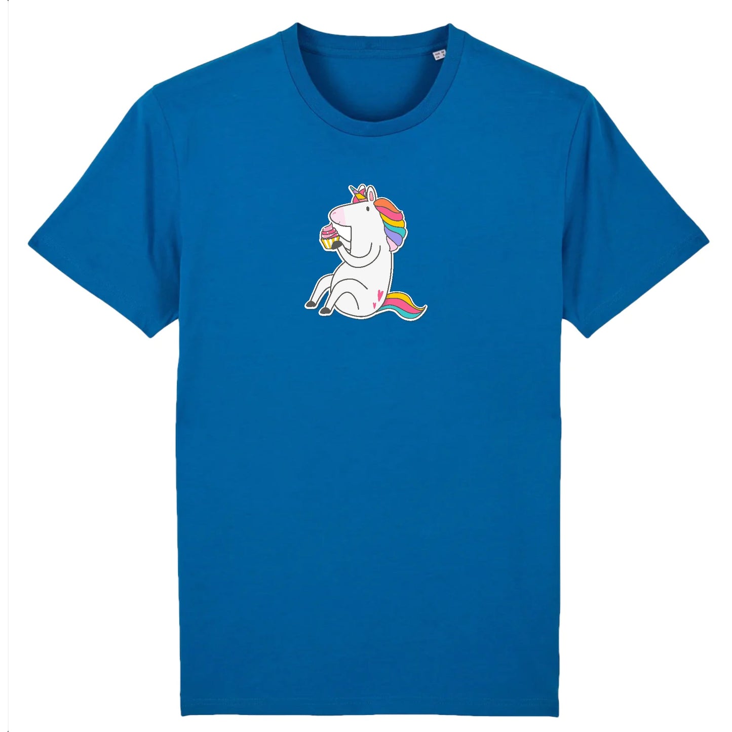 T shirt Unisex Licorne s'assoit