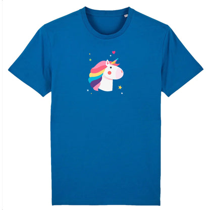 T shirt Unisex Tête de licorne