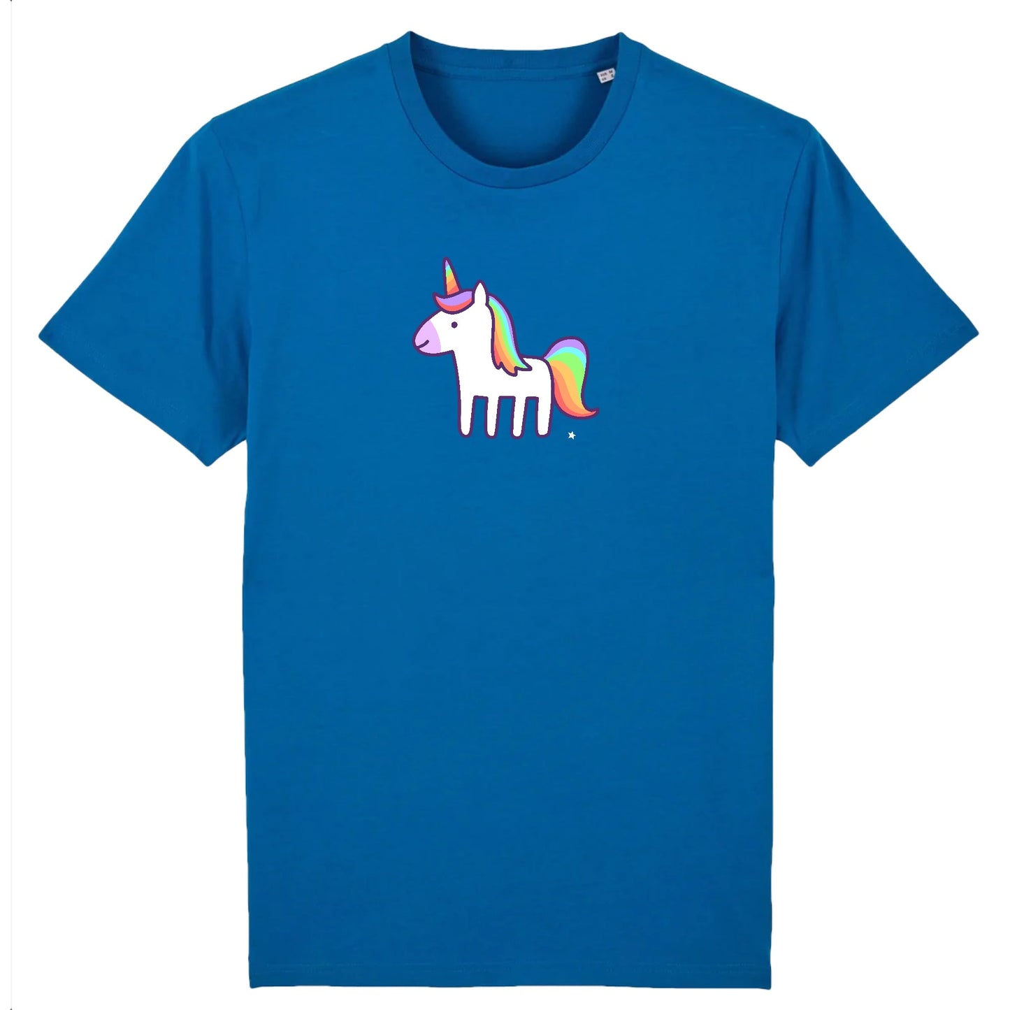 T shirt Unisex Licorne Arc en ciel