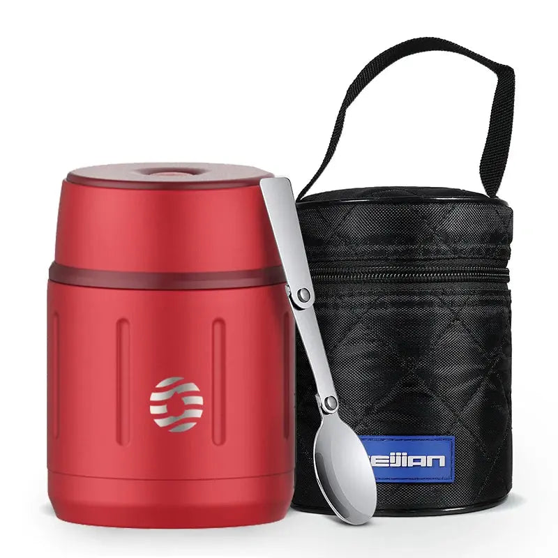 Boite Bento 500ml (Rouge)