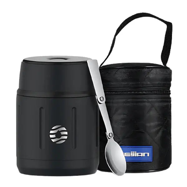 Boite Bento Noire 500ml (Isotherme)