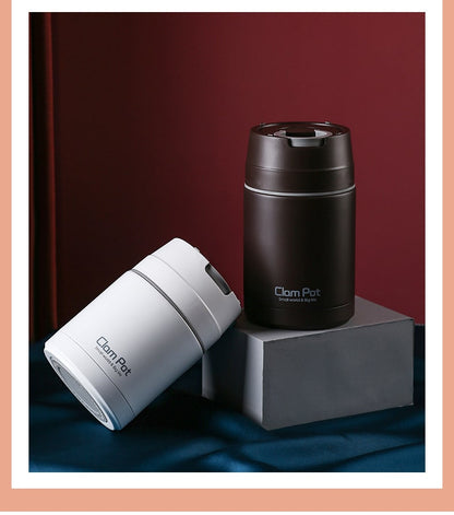 Lunch box isotherme inox 750 ml marron