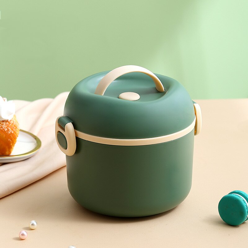 Boite Bento Repas Inox Verte