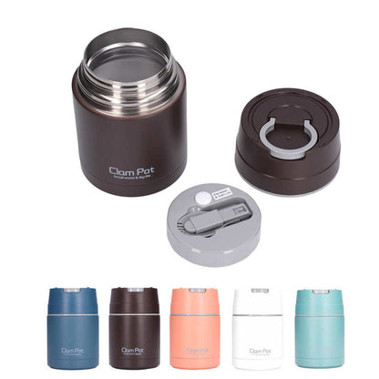 Lunch box isotherme inox 750 ml marron