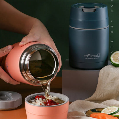 Lunch box isotherme inox 750 ml bleue