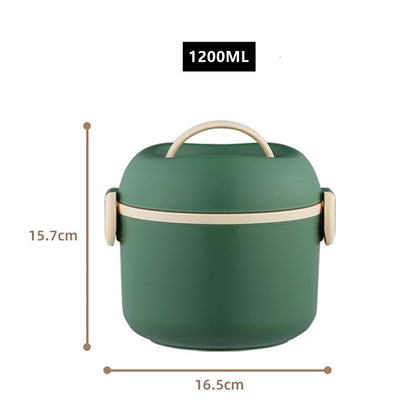 Boite Bento Repas Inox Verte