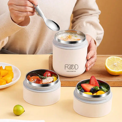 Boîtes à Déjeuner en Acier Inoxydable 304 pour Enfants FOOD
