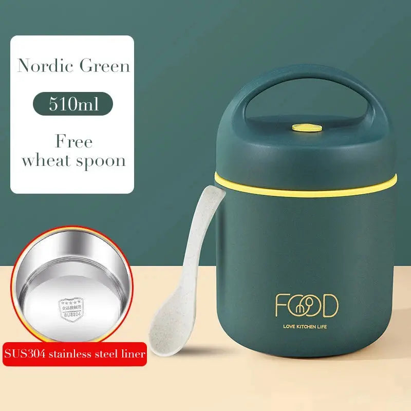 Boîtes à Déjeuner en Acier Inoxydable 304 pour Enfants FOOD
