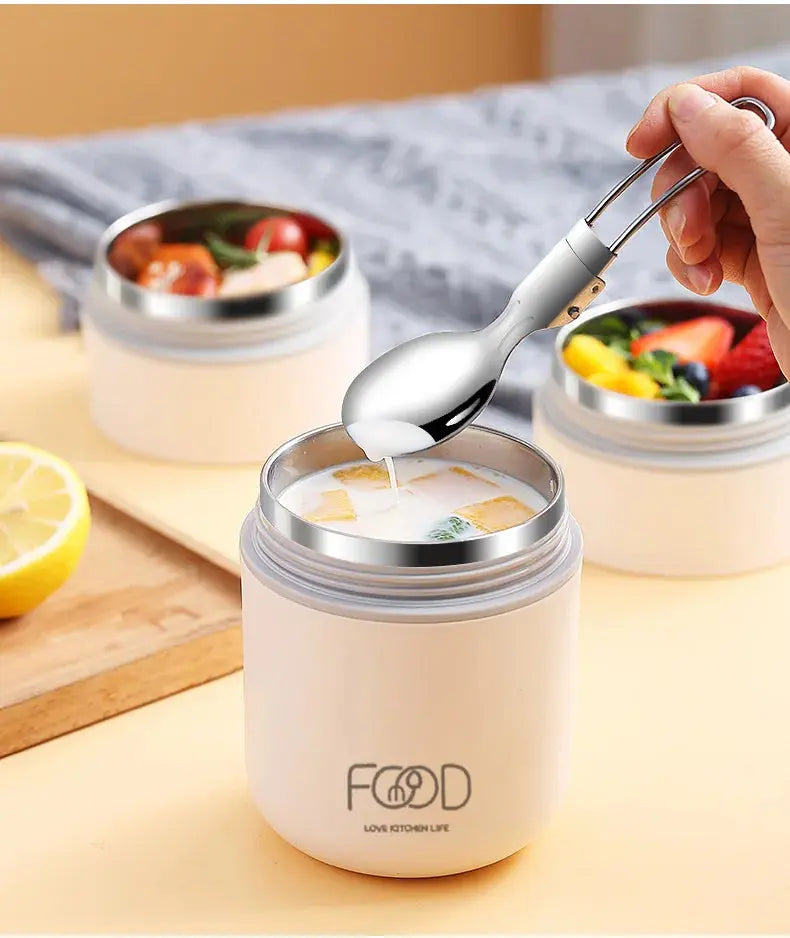 Boîtes à Déjeuner en Acier Inoxydable 304 pour Enfants FOOD