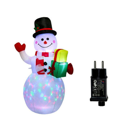 Bonhomme de neige gonflable