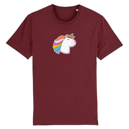 T shirt Unisex Licorne visage