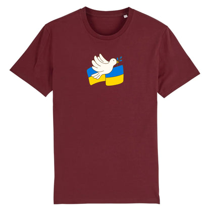 T shirt Unisex Ukraine appel à la paix