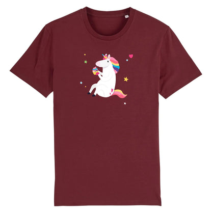 T shirt Licorne avec cupcake