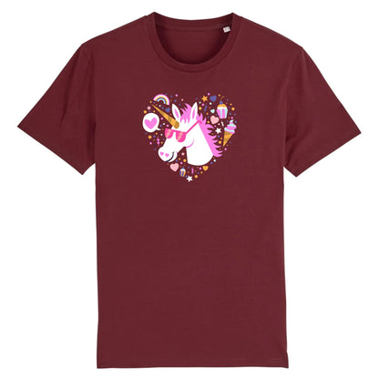 T shirt Licorne avec lunettes