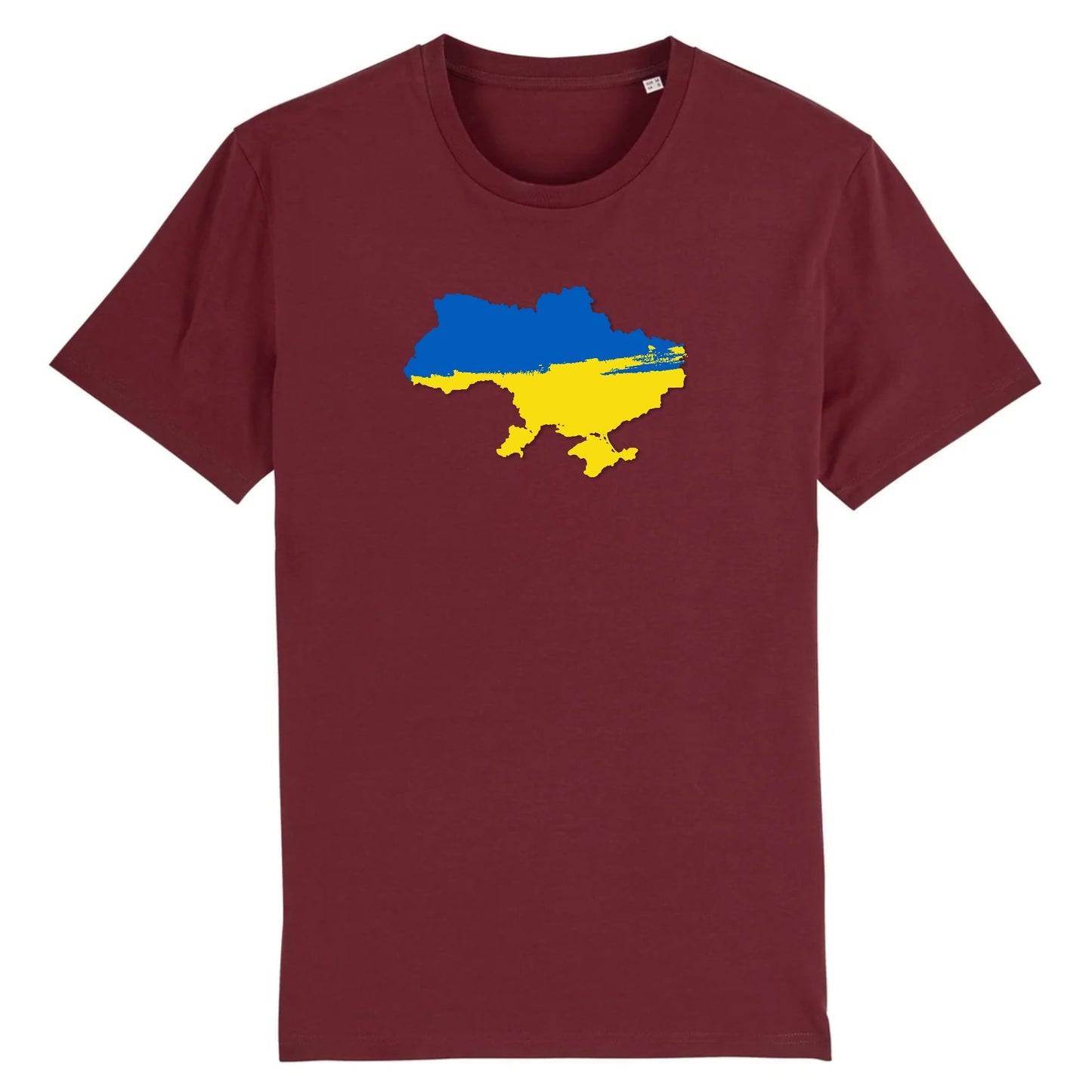 T shirt Ukraine carte