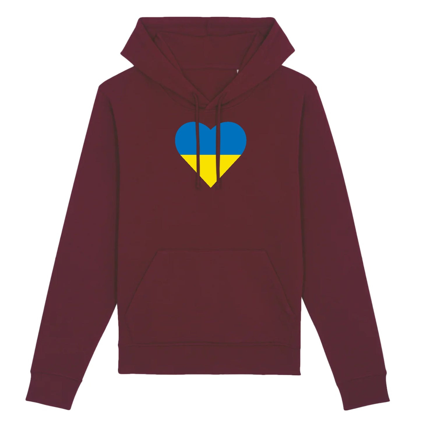 Sweat à capuche Ukraine Coeur