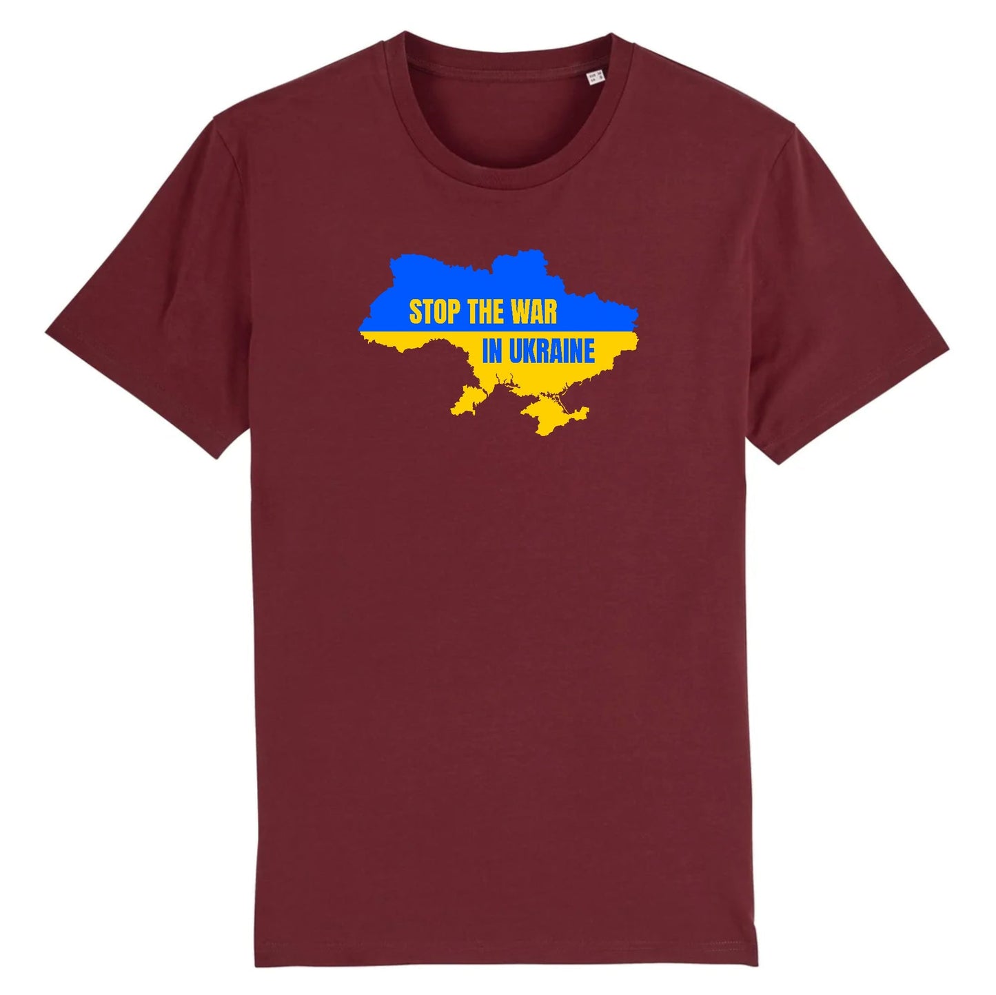 T shirt Unisex Ukraine carte du pays