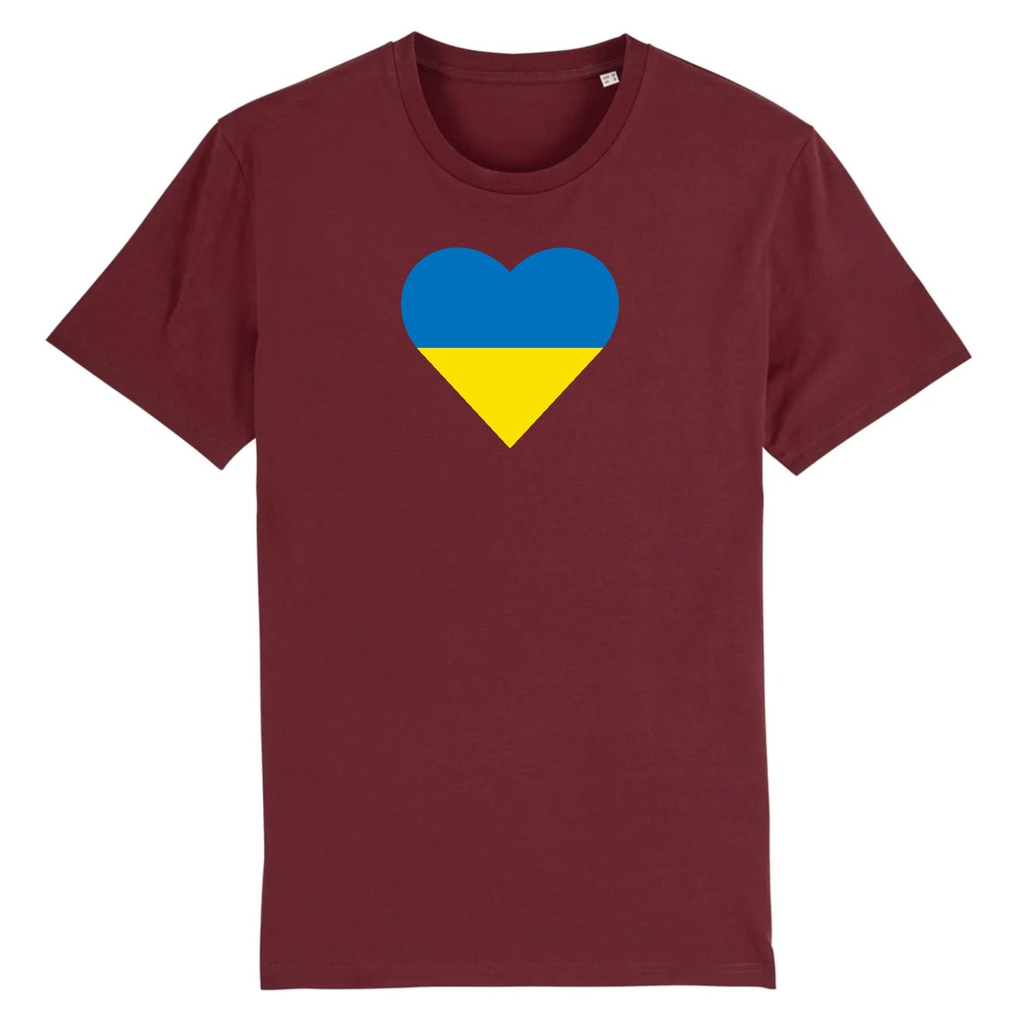 T shirt Ukraine Coeur
