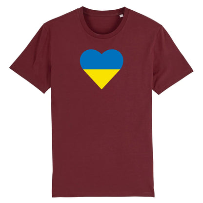 T shirt Ukraine Coeur