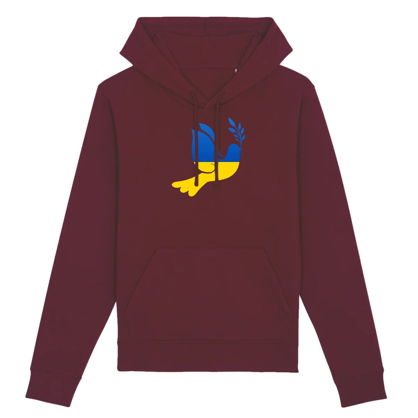Sweat à capuche Ukraine Colombe de la Paix