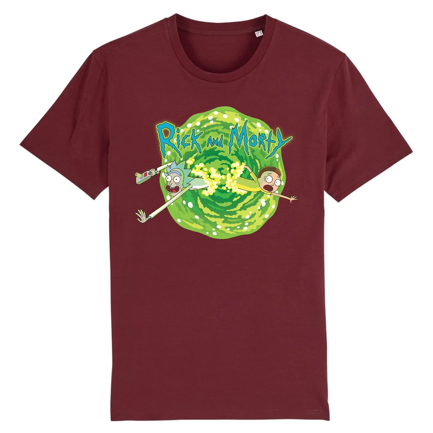 T shirt rick et morty lave