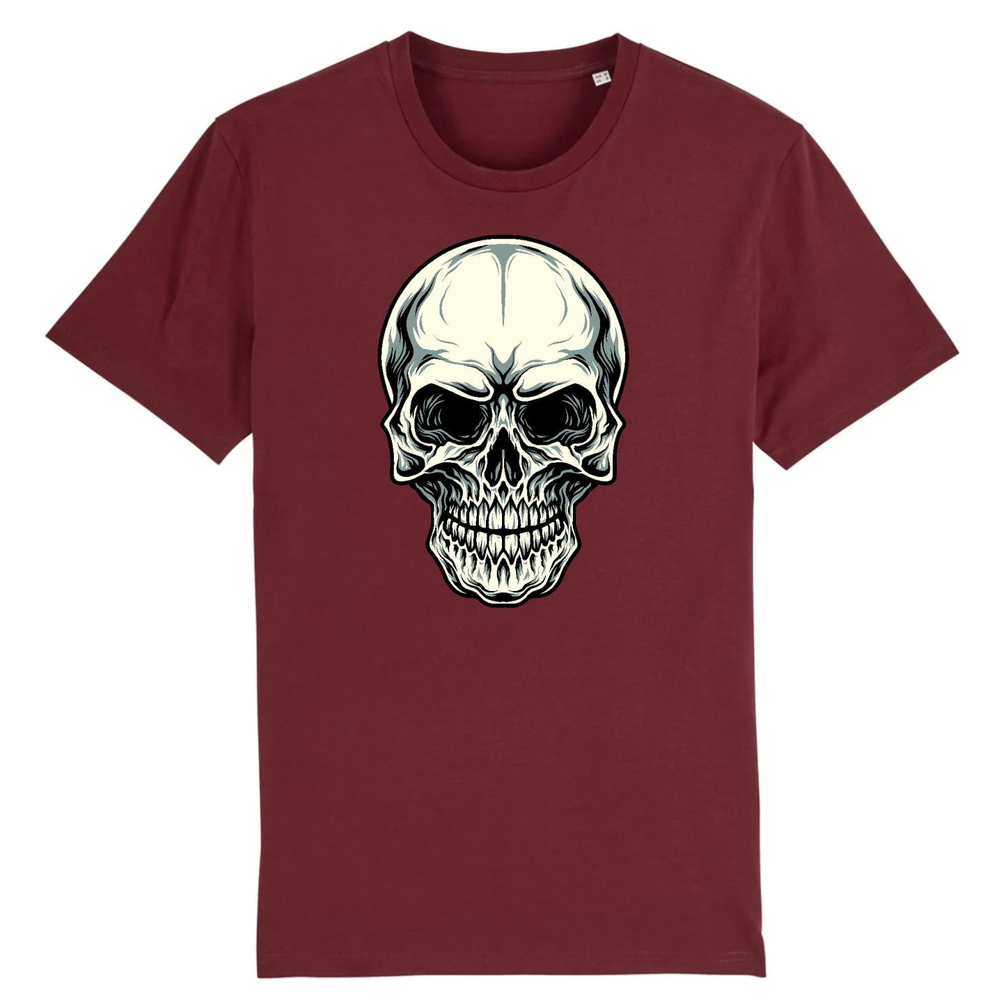T shirt tête de mort horreur