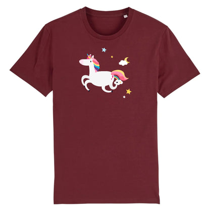 T shirt Licorne et étoiles